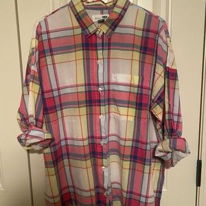 COPY - ON boyfriend plaid button up